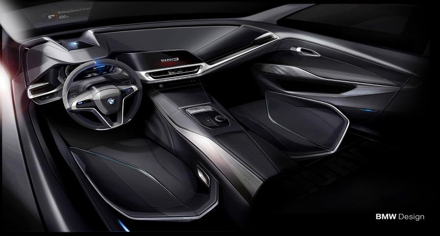 Эскиз BMW 330i M Sport (G20) 2019 года  (WW) (фото 66 из 284)